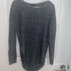 Black and white sweater